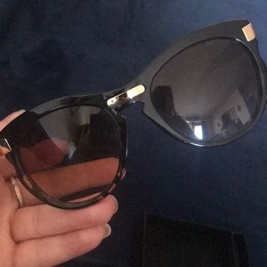 Jimmy choo sunglasses foldable